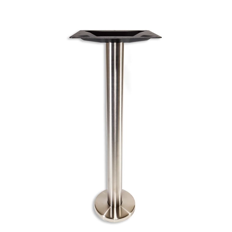 Bolt-Down Stainless Steel Table Base/Pedestal - full pic 