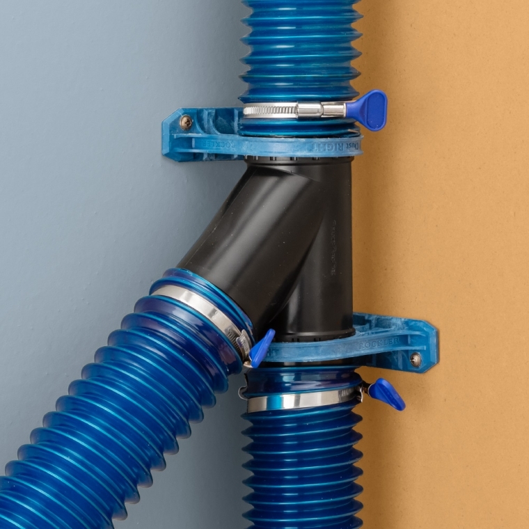 Dust Right Ready-Mount 2-1/2'' Y-Connector - full pic 