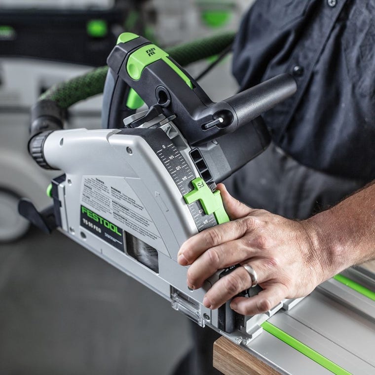 Festool TS 55 FEQ-F-Plus Plunge-Cut Track Saw (576708) - full pic 