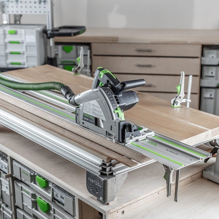 Festool TS 55 FEQ-F-Plus Plunge-Cut Track Saw (576708) - full pic 