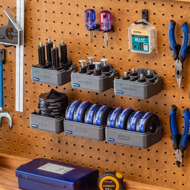 Rockler Bench Cookie Storage Rack Master Kit - full pic 