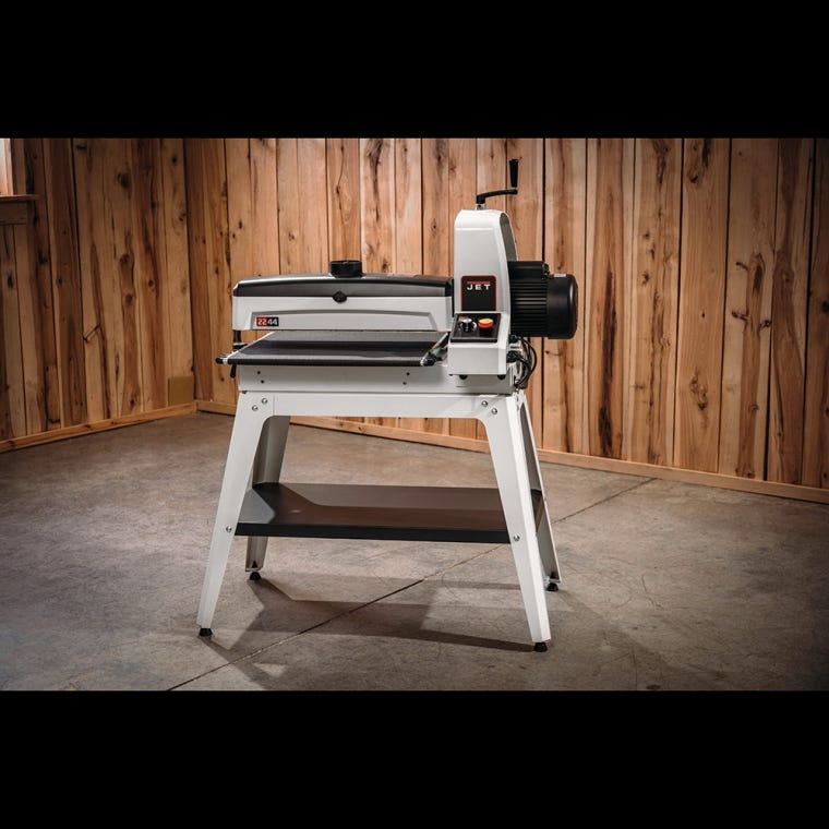 Jet Drum Sander With Open Stand JWDS-2244, 22'' Width - full pic 