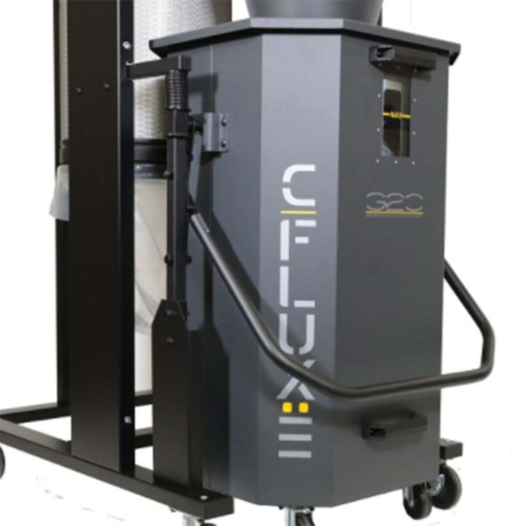 Laguna C|Flux:III 3HP 220V 1-Micron Cyclone Dust Collector - full pic 