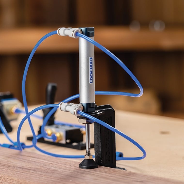 Rockler Pneumatic Clamping System - full pic 