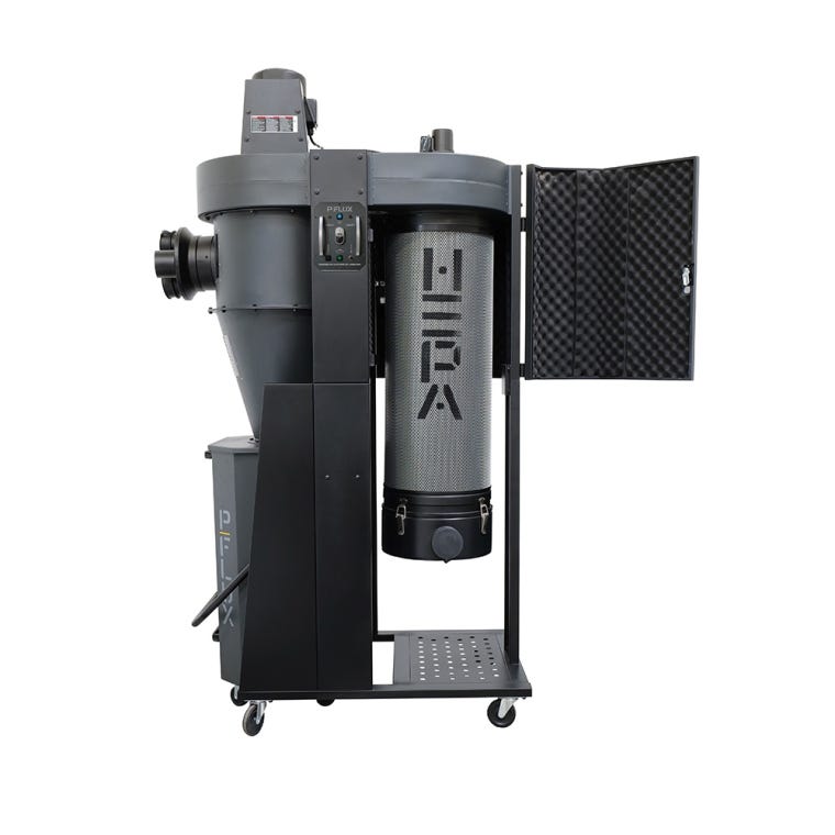 Laguna P|Flux:I 1.5HP HEPA Cyclone Dust Collector - full pic 