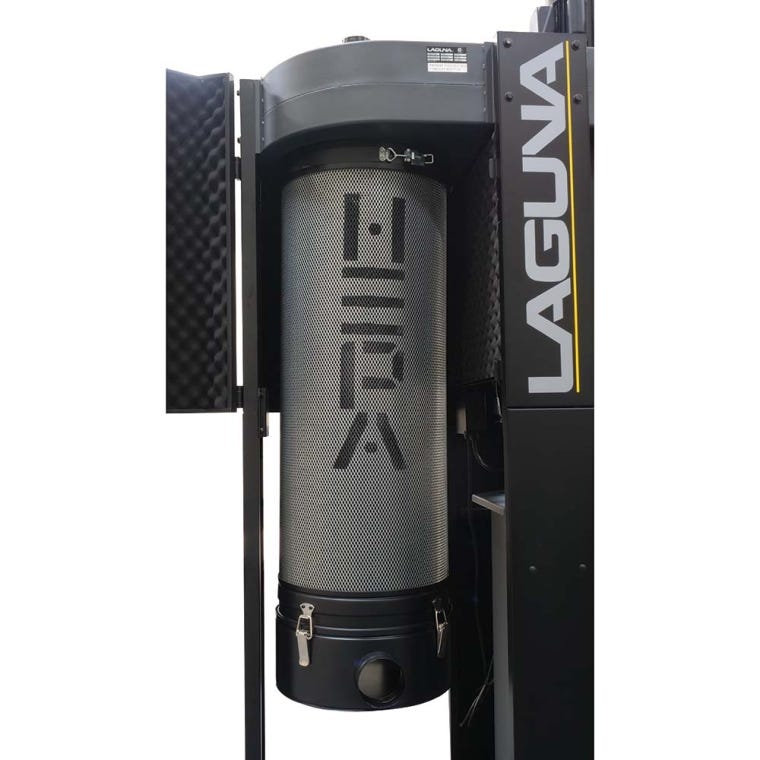 Laguna P|Flux:I 1.5HP HEPA Cyclone Dust Collector - full pic 