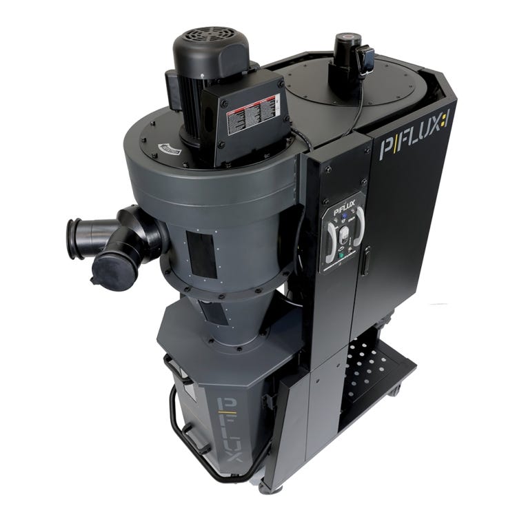 Laguna P|Flux:I 1.5HP HEPA Cyclone Dust Collector - full pic 