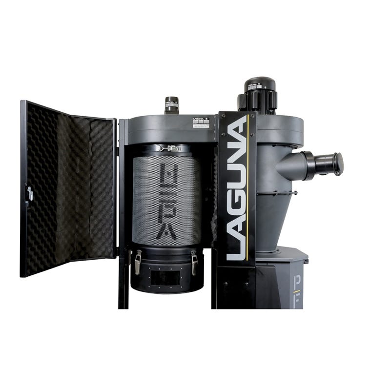 Laguna P|Flux:I 1.5HP HEPA Cyclone Dust Collector - full pic 