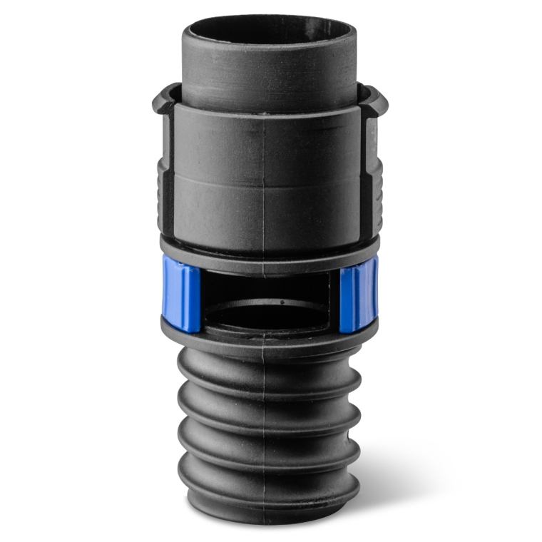 Dust Right Click-Connect Hose Adapter for FlexiPort 3' to 12' Expandable Hose - full pic 