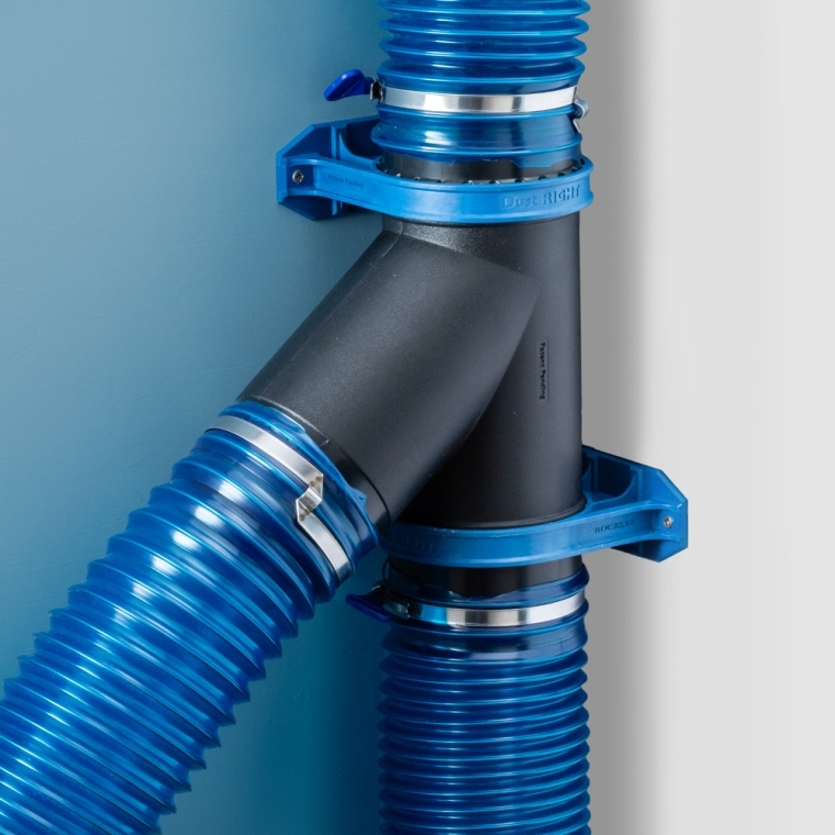 Dust Right Ready-Mount 4'' Y-Connector - full pic 