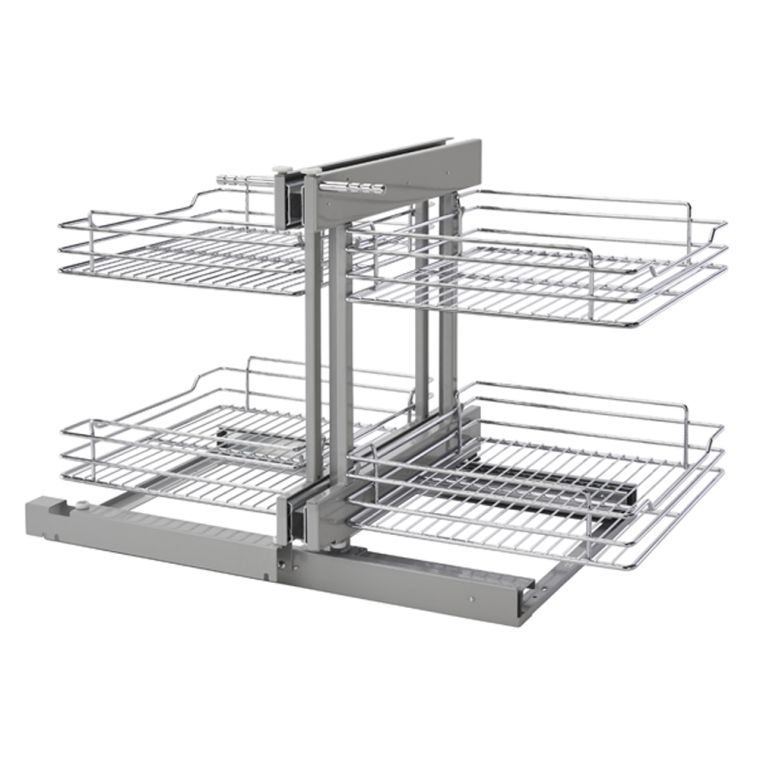 Rev-A-Shelf- Pullout Wire Pull-Slide-Pull Blind Corner Accessories - full pic 