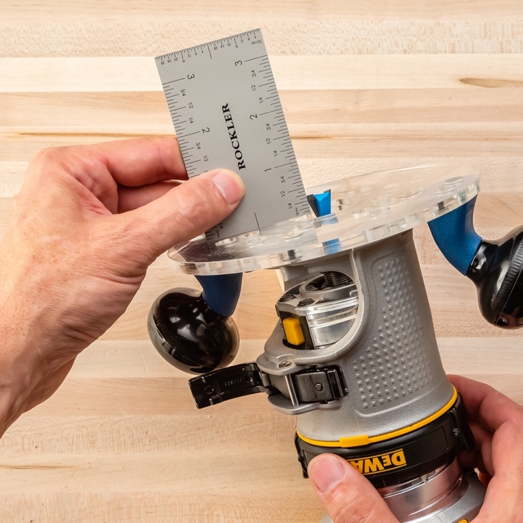 Rockler 3'' Pocket Rule - full pic 