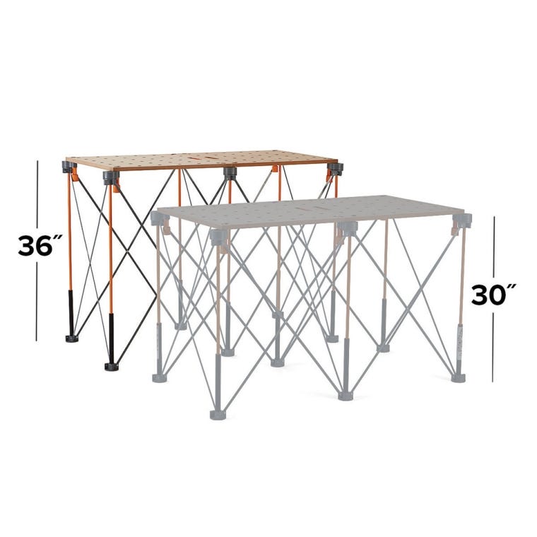 Bora Centipede Folding Workstands - full pic 