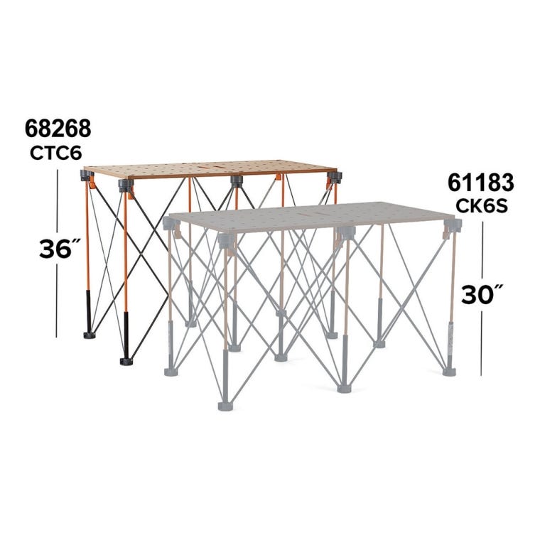 Bora Centipede Folding Workstands - full pic 