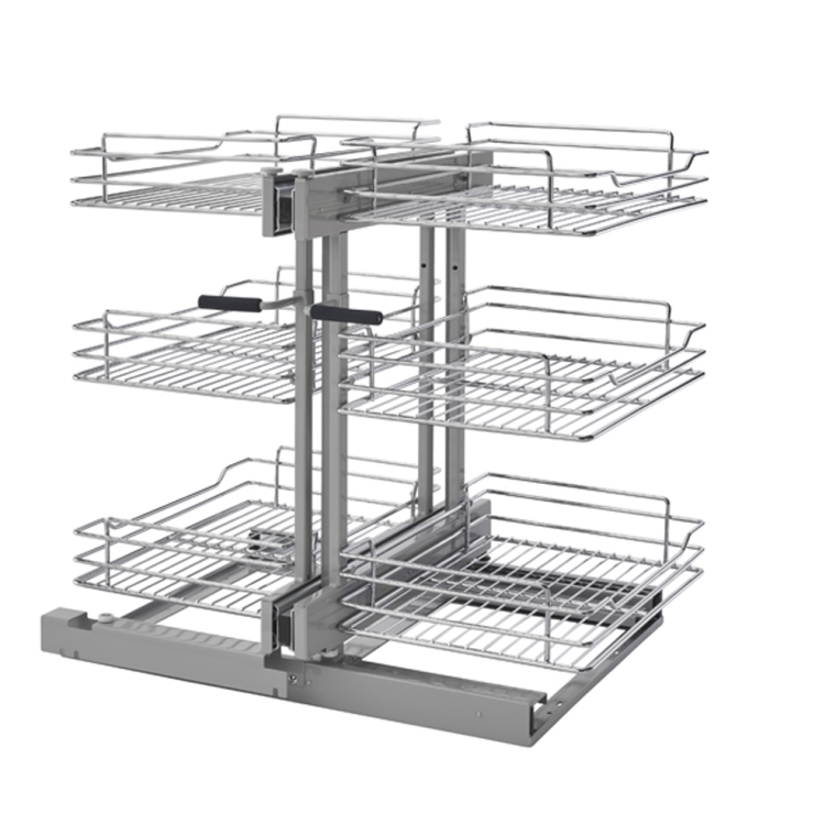 Rev-A-Shelf- Pullout Wire Pull-Slide-Pull Blind Corner Accessories - full pic 
