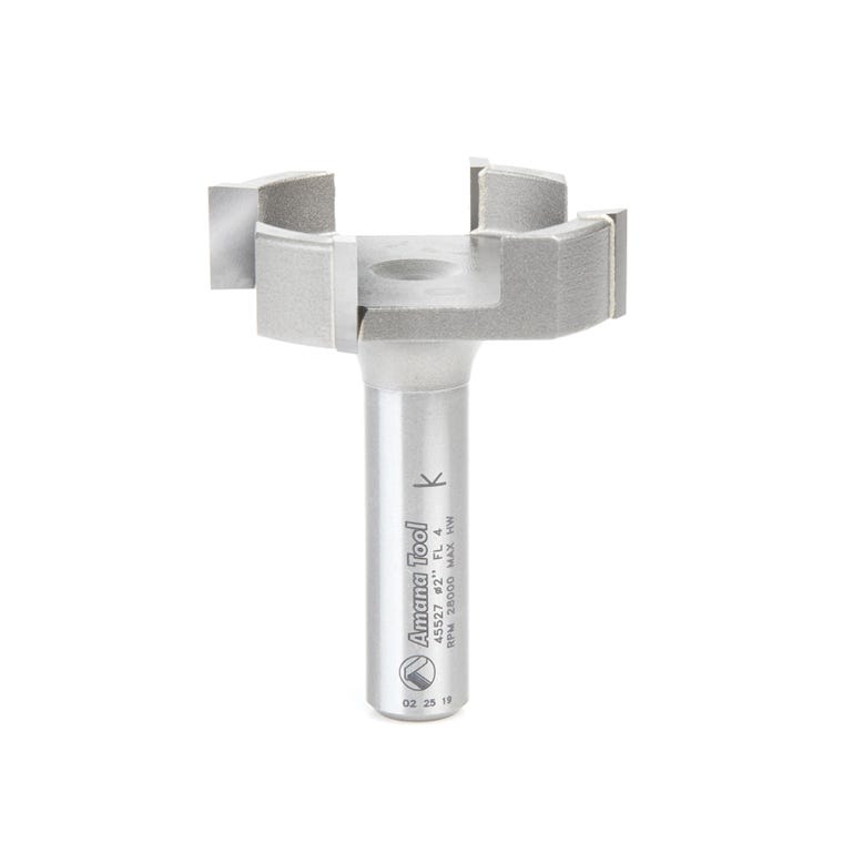 Amana Tool Carbide-Tipped Spoilboard Flattening/Rabbeting Router Bit - full pic 