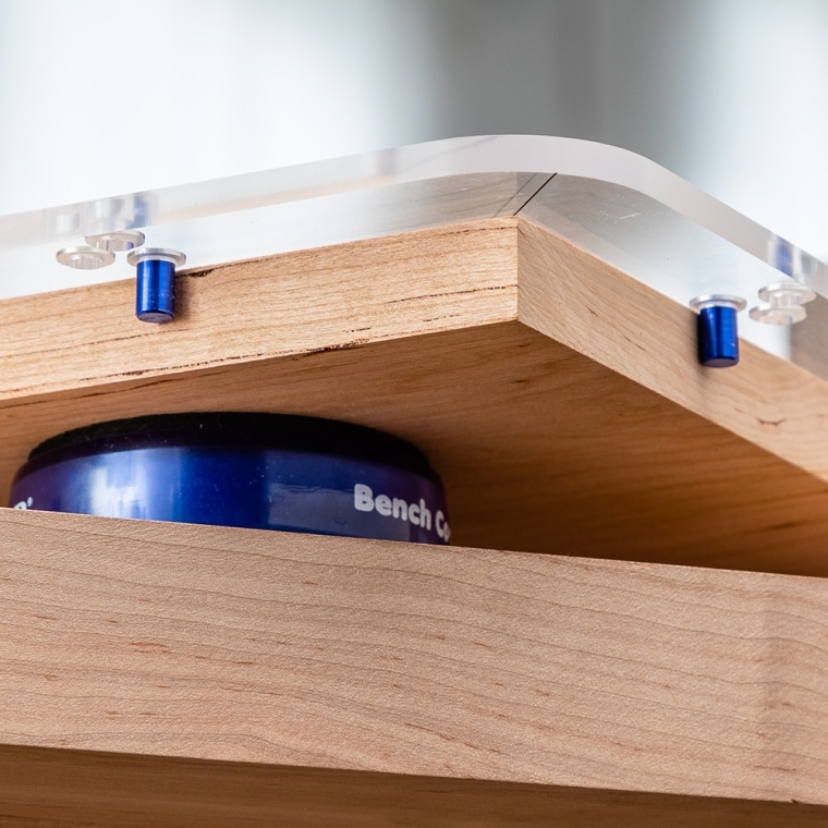 Rockler 4-in-1 Cutting Board Handle Routing Template - full pic 