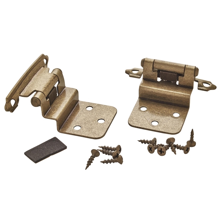 3/8'' Inset Self-Closing Face-Mount Cabinet Hinges (3428) - full pic 