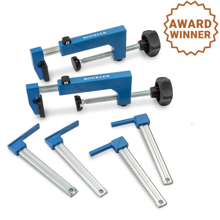Rockler Quick-Release Multi-Clamps, Pair - full pic 