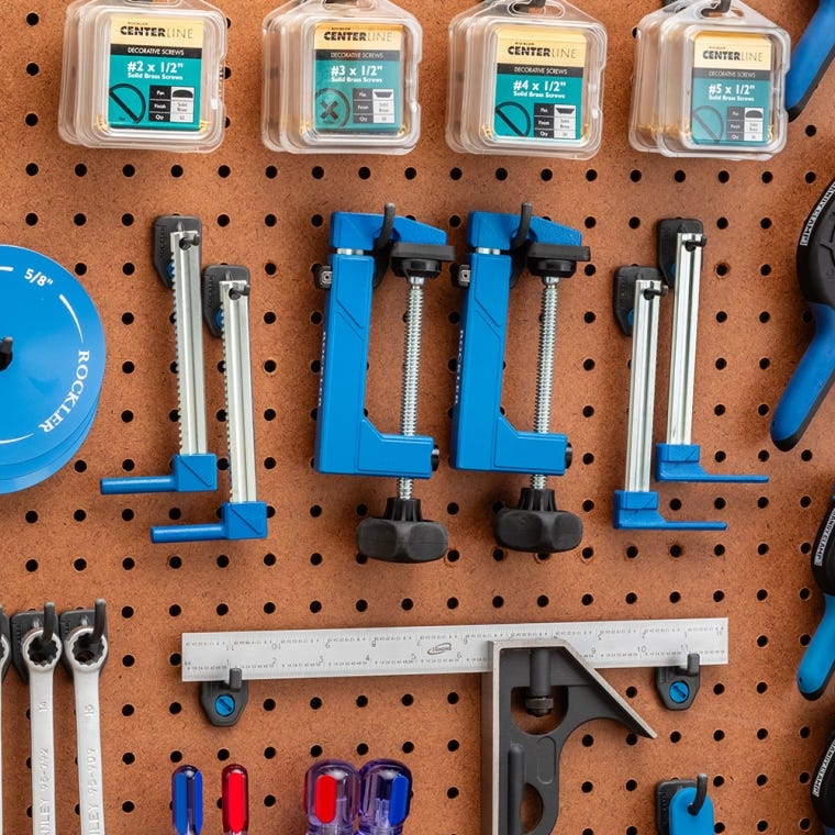 Rockler Quick-Release Multi-Clamps, Pair - full pic 