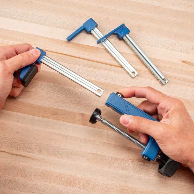 Rockler Quick-Release Multi-Clamps, Pair - full pic 