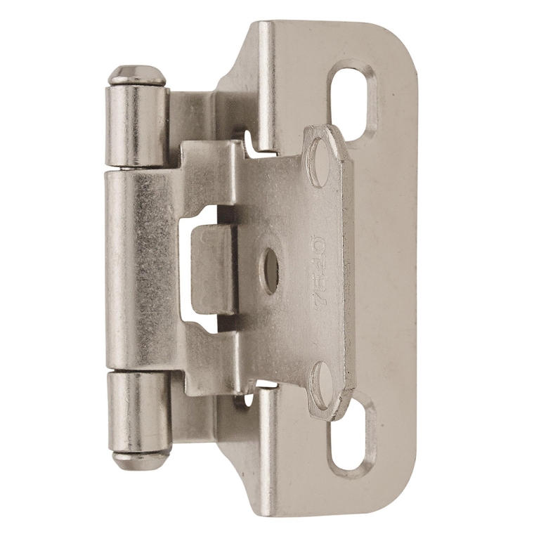 1/4'' Overlay Self-Closing Partial Wrap Cabinet Hinges - full pic 