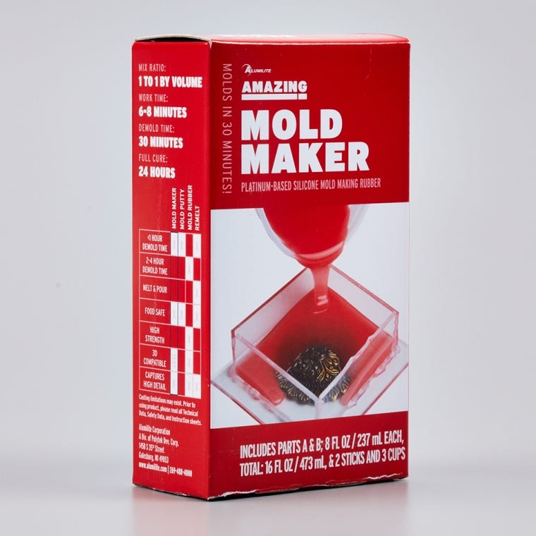 Alumilite Amazing Mold Maker, 16 fl.oz. - full pic 
