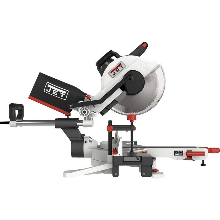 Jet 12'' Dual-Bevel Sliding Compound Miter Saw - full pic 