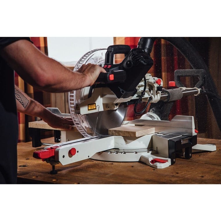 Jet 12'' Dual-Bevel Sliding Compound Miter Saw - full pic 
