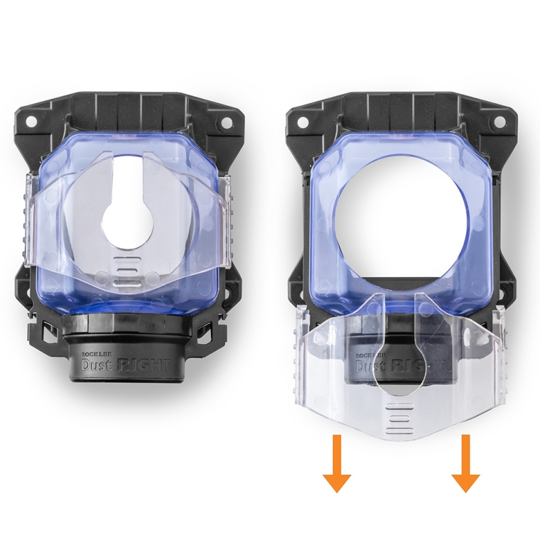 Dust Right Click-Connect Drill Dust Boot - full pic 