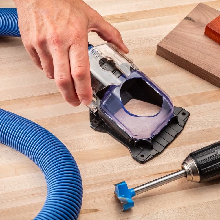 Dust Right Click-Connect Drill Dust Boot - full pic 