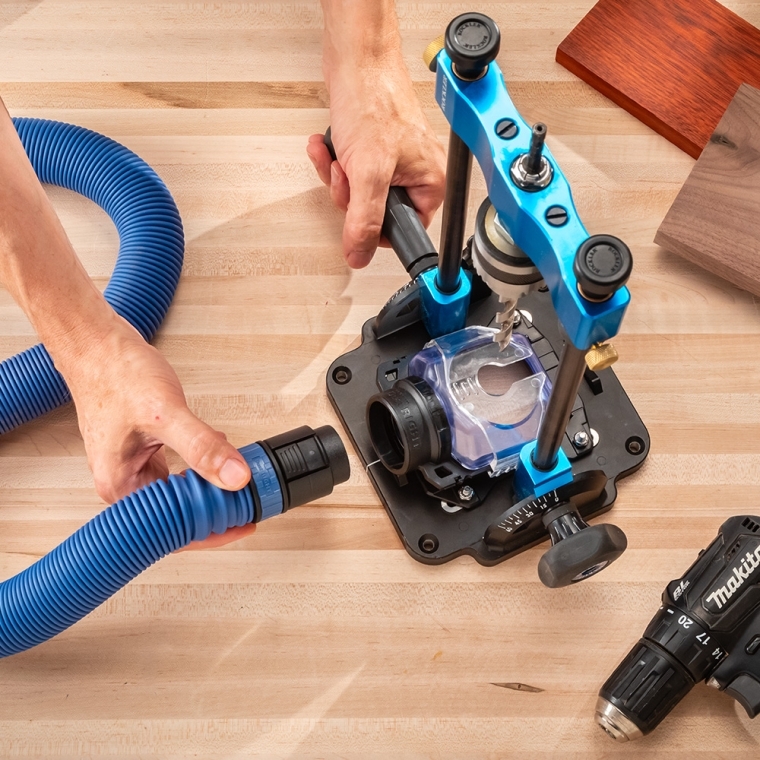 Dust Right Click-Connect Drill Dust Boot - full pic 