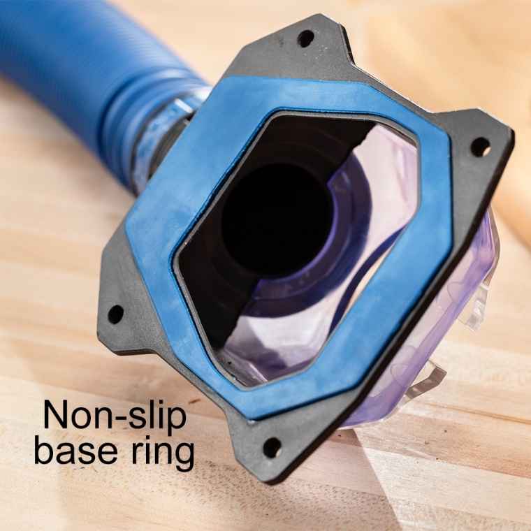 Dust Right Click-Connect Drill Dust Boot - full pic 