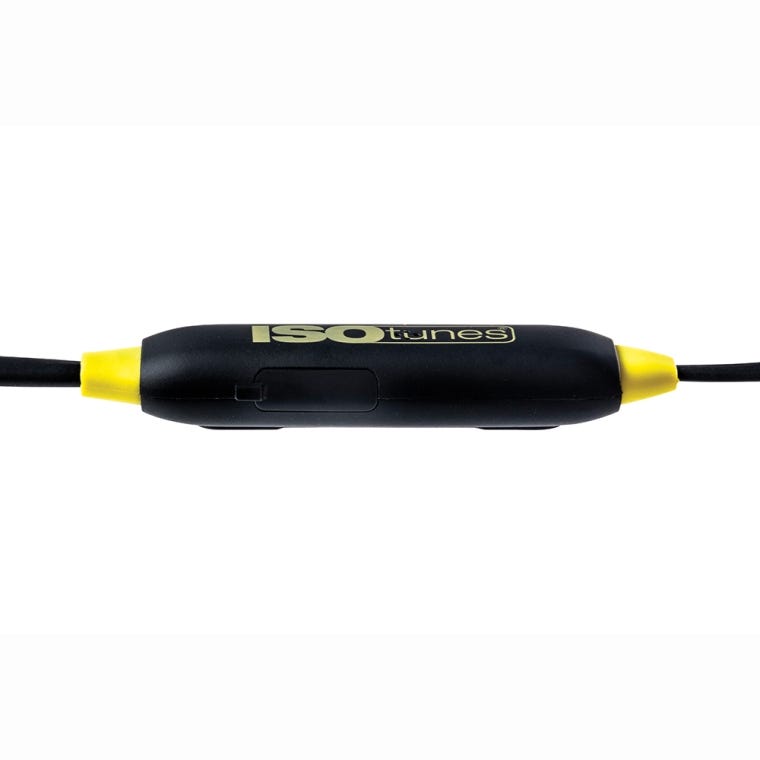 ISOtunes Xtra 2.0 Noise-Isolating Bluetooth Earbuds (Yellow/Black) - full pic 