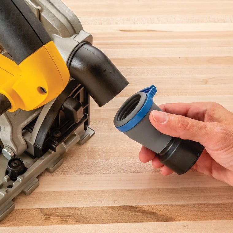 Dust Right FlexiPort Power Tool Hose Kit with Click-Connect, 3' to 12' Expandable Hose - full pic 