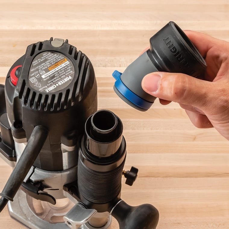 Dust Right FlexiPort Power Tool Hose Kit with Click-Connect, 3' to 12' Expandable Hose - full pic 