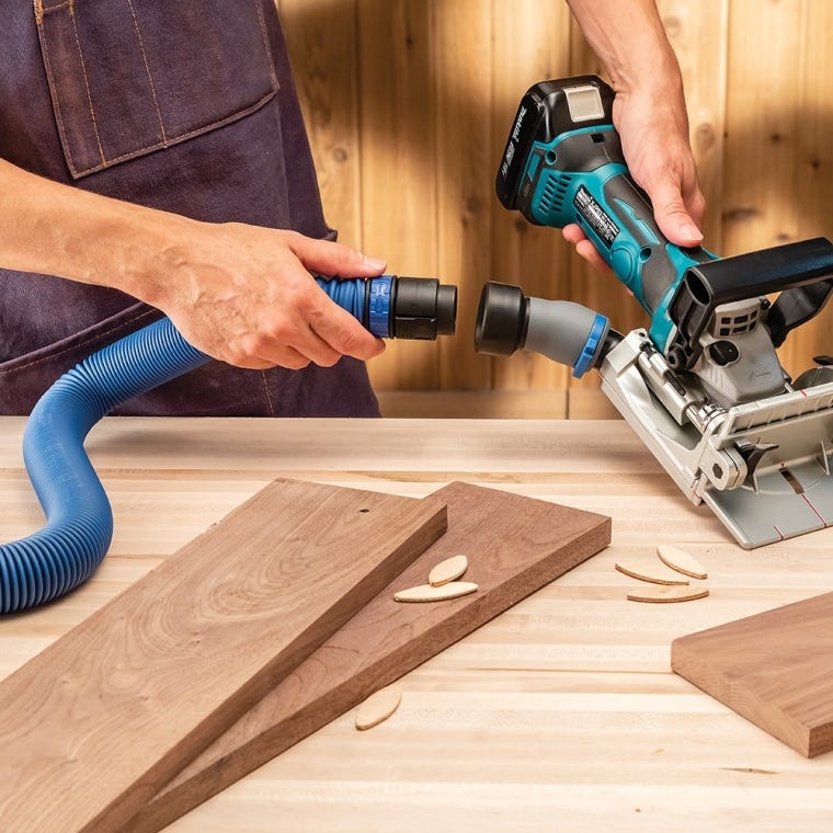 Dust Right FlexiPort Power Tool Hose Kit with Click-Connect, 3' to 12' Expandable Hose - full pic 
