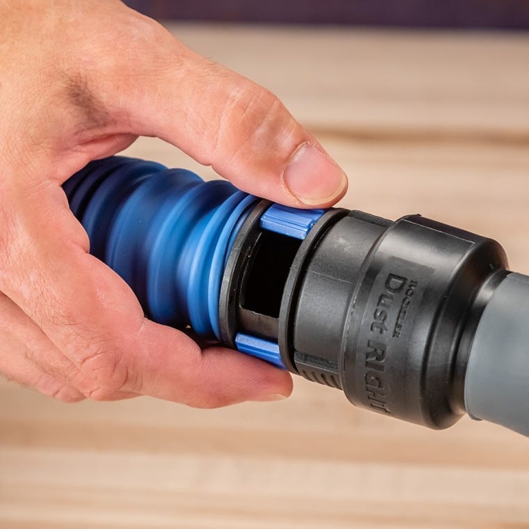 Dust Right FlexiPort Power Tool Hose Kit with Click-Connect, 3' to 12' Expandable Hose - full pic 