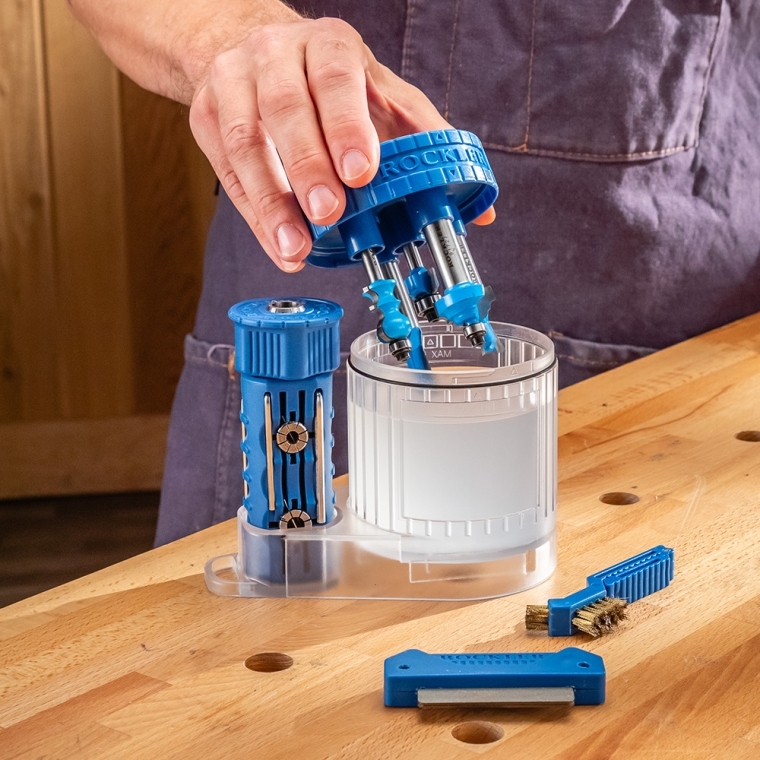 Rockler Router Bit Cleaning and Maintenance Kit - full pic 