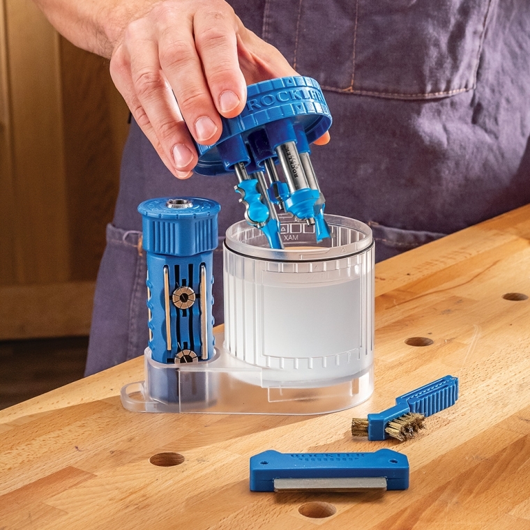 Rockler Router Bit Cleaning and Maintenance Kit - full pic 