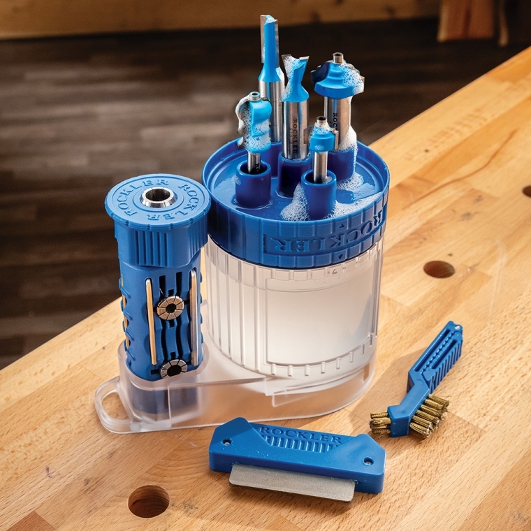 Rockler Router Bit Cleaning and Maintenance Kit - full pic 