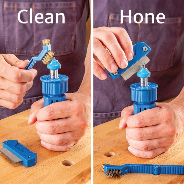 Rockler Router Bit Cleaning and Maintenance Kit - full pic 