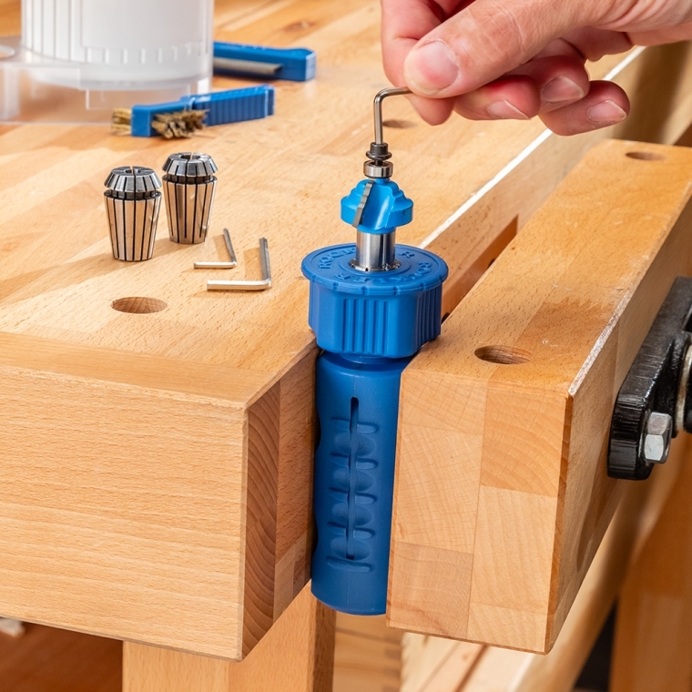 Rockler Router Bit Cleaning and Maintenance Kit - full pic 