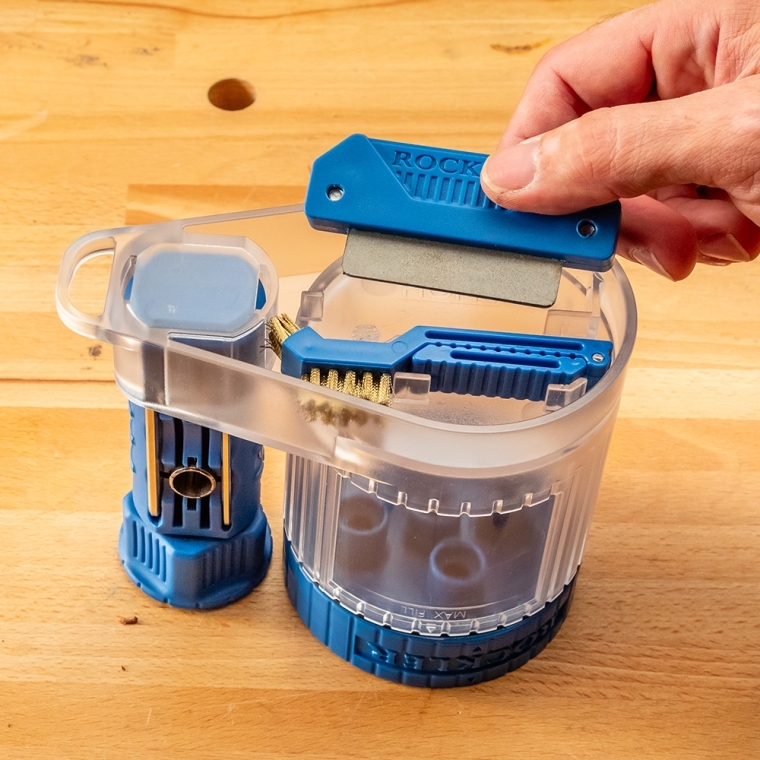 Rockler Router Bit Cleaning and Maintenance Kit - full pic 