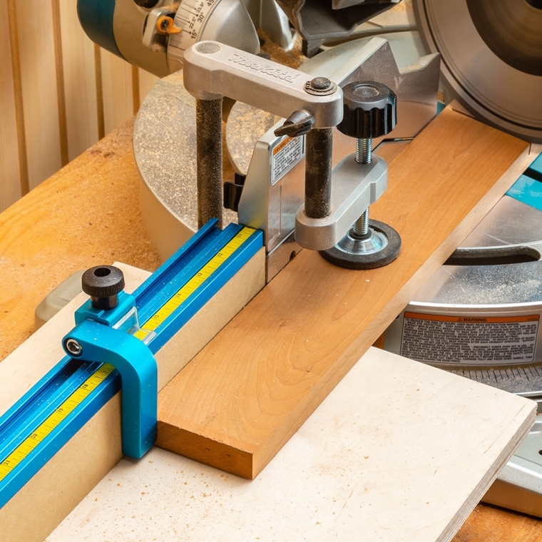 Rockler Easy-Fit T-Track Tape Measure Insert Kit - full pic 