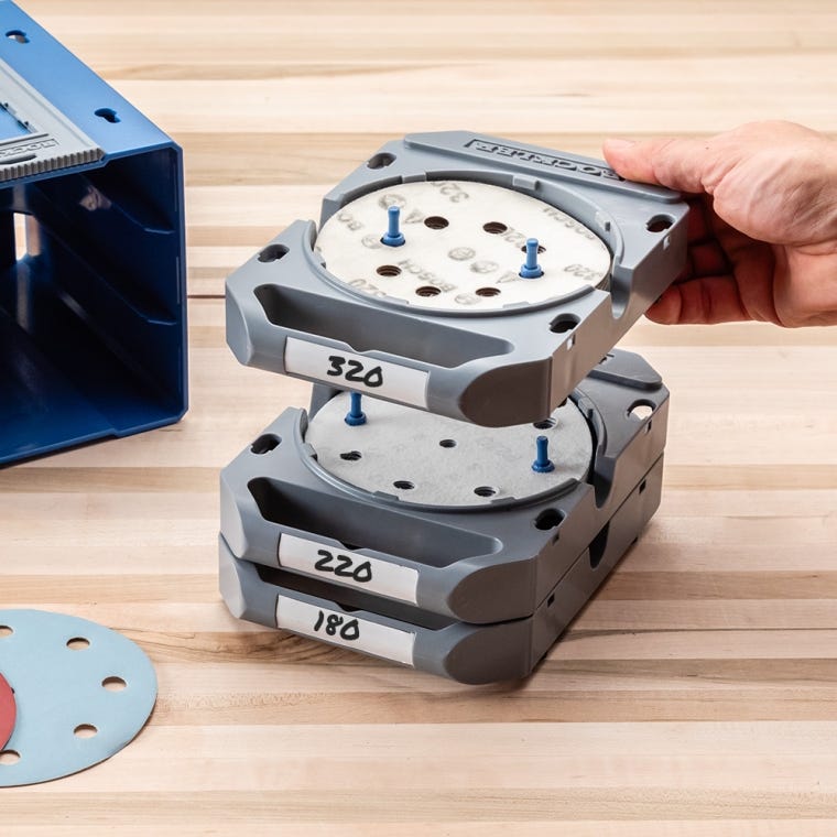 Rockler Sandpaper Storage System, 5'' Discs - full pic 