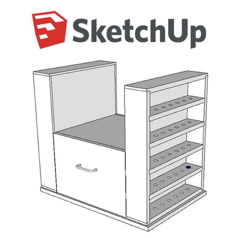 Router Cabinet SketchUp Plan - full pic 