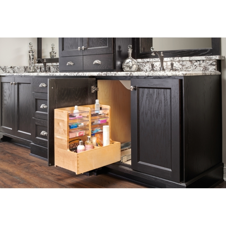 Rev-A-Shelf- Under Sink Pullout L-Shape Reversible Organizer - full pic 