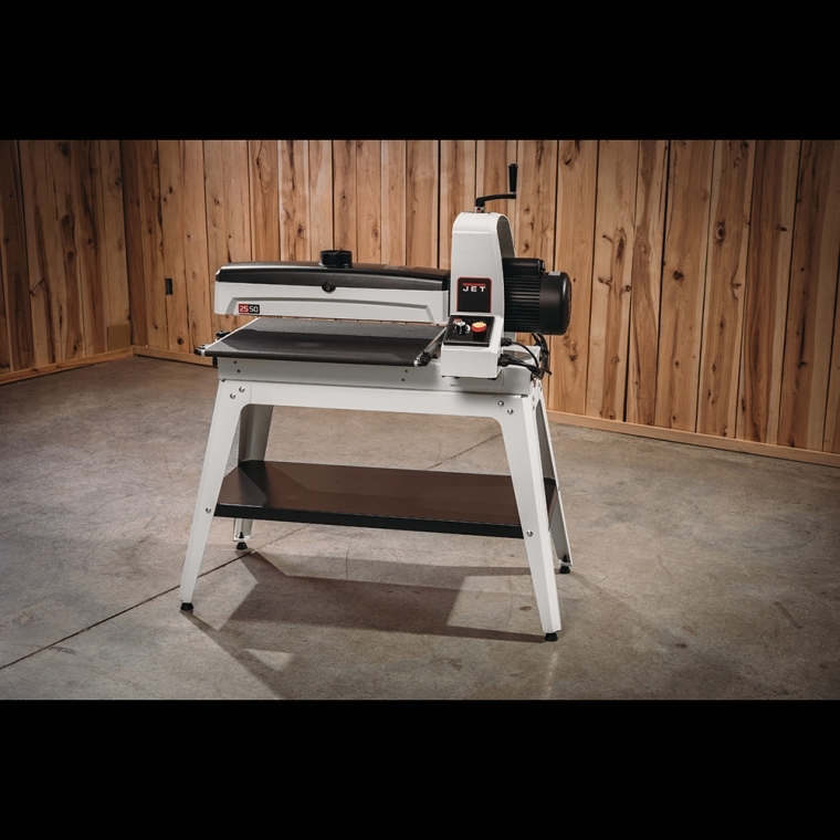 Jet Drum Sander JWDS-2550 with Open Stand, 25'' Width - full pic 