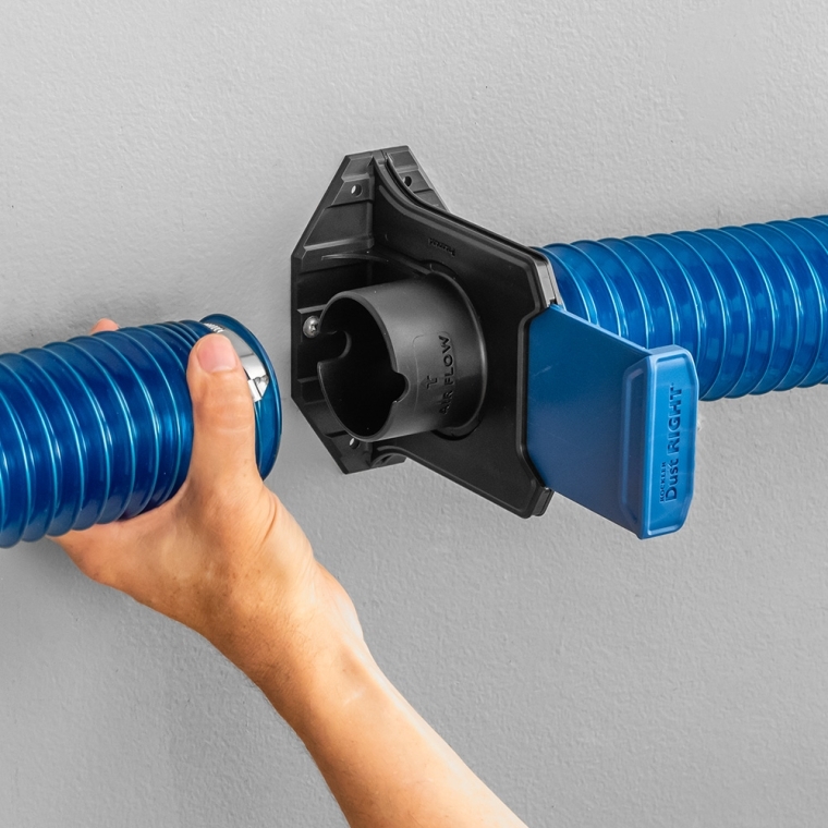 Dust Right 2-1/2'' to 2-1/2'' Ready-Mount Blast Gate - full pic 